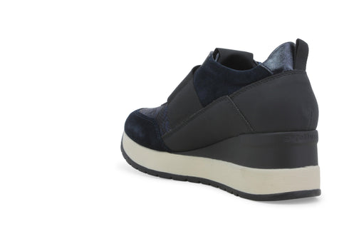 Melluso Donna Scarpe basse Camoscio R25542W-244002 Blu